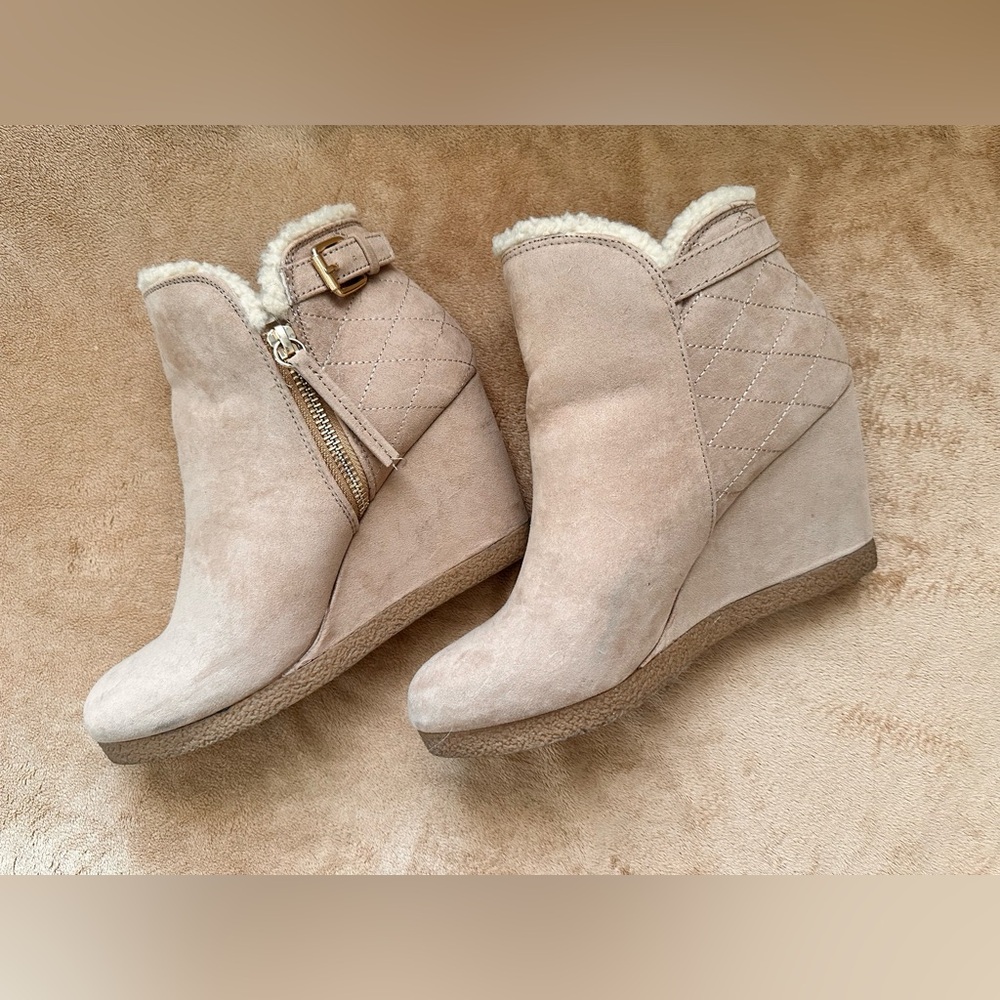 Suede Booties